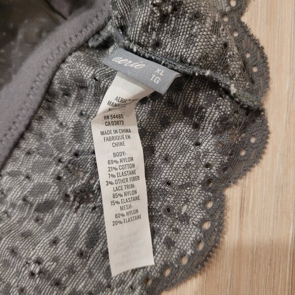 AERIE | Lace Scalloped Bralette | Sz. XL - Picture 3 of 4